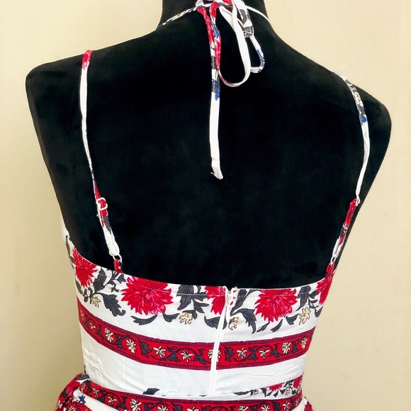 🌹SALE🌹 Floral Print Border Maxi Dress - Picture 3 of 5